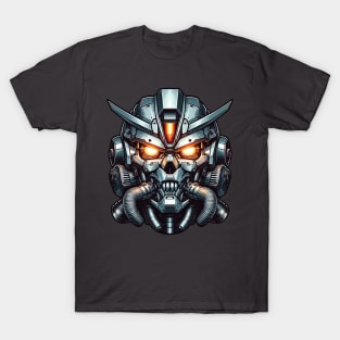 Biomech Skull S01 D79 T-Shirt